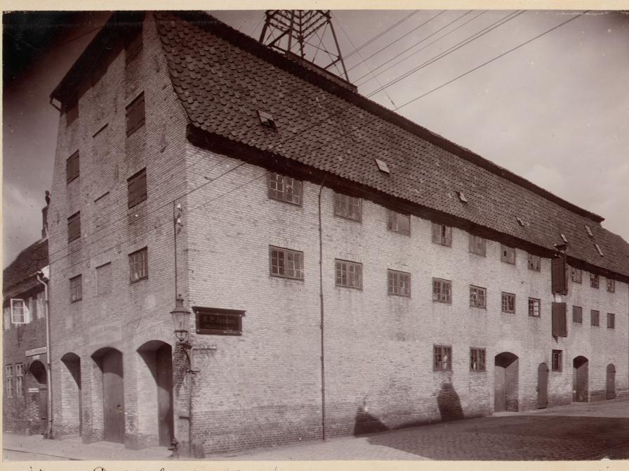 Sukkerhuset, Skt. Ols gade 18, ca. 1905. Foto: Kristian Hude